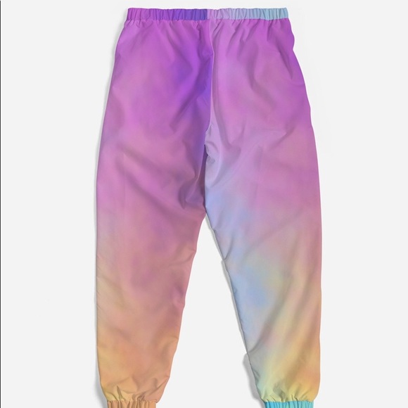 DeMarcus Alexan Pastel Cloud Men's Track Pants - Picture 2 of 2